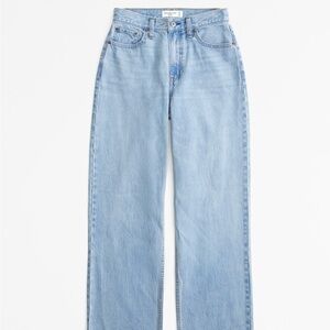 Women's Abercrombie High Rise Loose Jeans